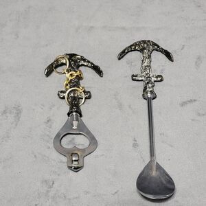 Vintage Nautical Ship Boat Anchor 2 Piece Barware Set